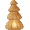 Light en Living Tafellamp LED Ø15x28 cm TREE glas mat oranje Discount
