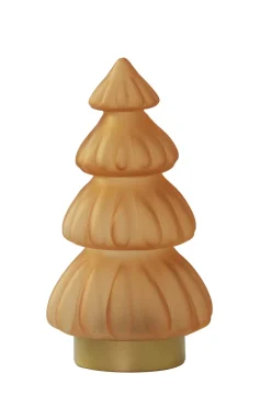 Light en Living Tafellamp LED Ø15x28 cm TREE glas mat oranje Discount