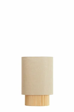 Light en Living Tafellamp 30x20x45 cm LASLO hout natural+linnen naturel Discount