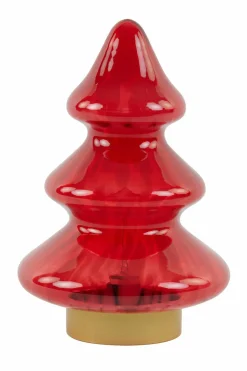 Light en Living Tafellamp LED Ø19x28 cm TREE glas rood Online