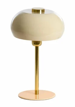 Light en Living Tafellamp Ø22x34 cm SURIN glans lichtgrijs+goud