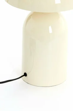 Light en Living Tafellamp Ø30X40 cm TOLIMA shiny creme Discount
