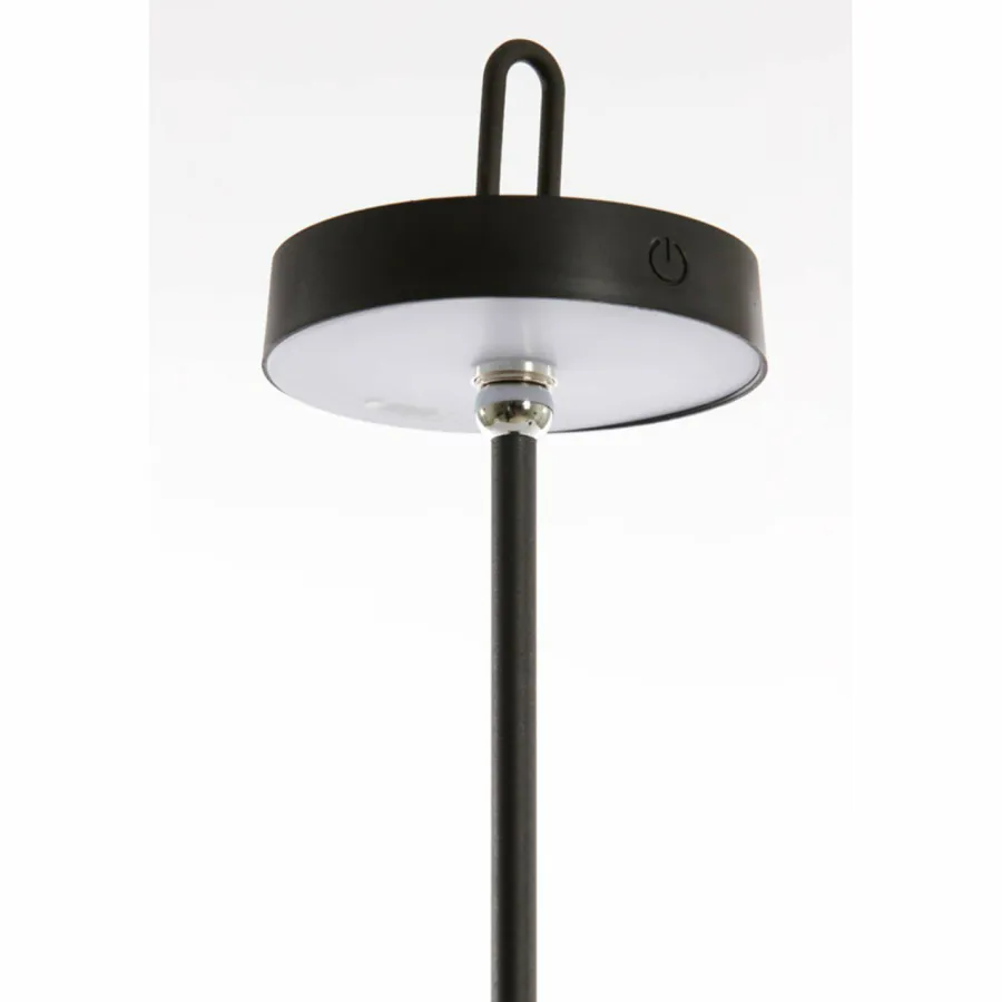 Light en Living Tafellamp LED Ø13x47 cm AMPEHA zwart