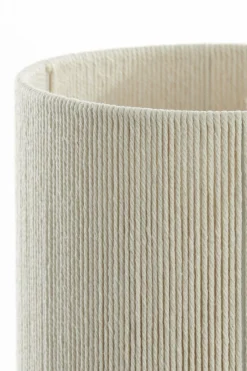 Light en Living Tafellamp Ø22,5x50 cm DANIA hout print naturel+touw crèmeTafellamp Ø22,5x50 cm DANIA hout print naturel+touw crème Hot