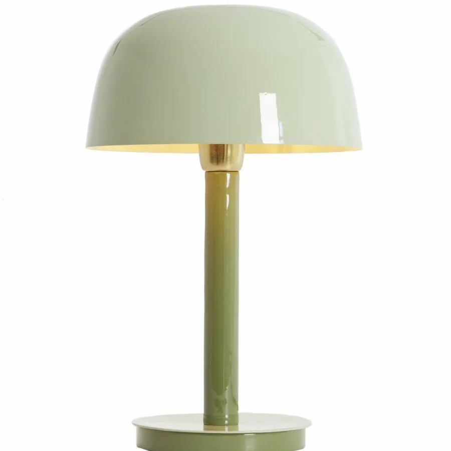 Light en Living Tafellamp Ø25x37 cm MARIVET olijf groen+licht groen New