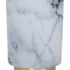 Light en Living Tafellamp LED Marmer Glas Wit – grijs klein Sale