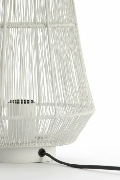 Light en Living Tafellamp Ø24x33 cm BANJAR crème Sale