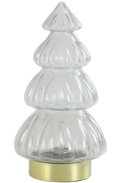 Light en Living Tafellamp LED Ø15x28 cm TREE glas licht grijs Online