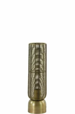 Light en Living Tafellamp Lezuza antiek brons - 2 maten Online
