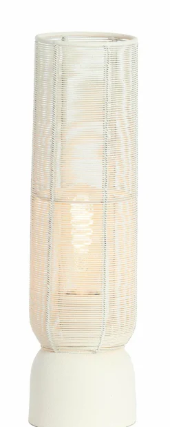 Light en Living Tafellamp Lezuza creme - 2 maten Clearance