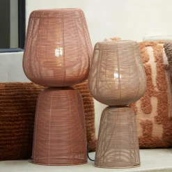 Light en Living Tafellamp Ø18x42 cm ABOSO licht terra Discount