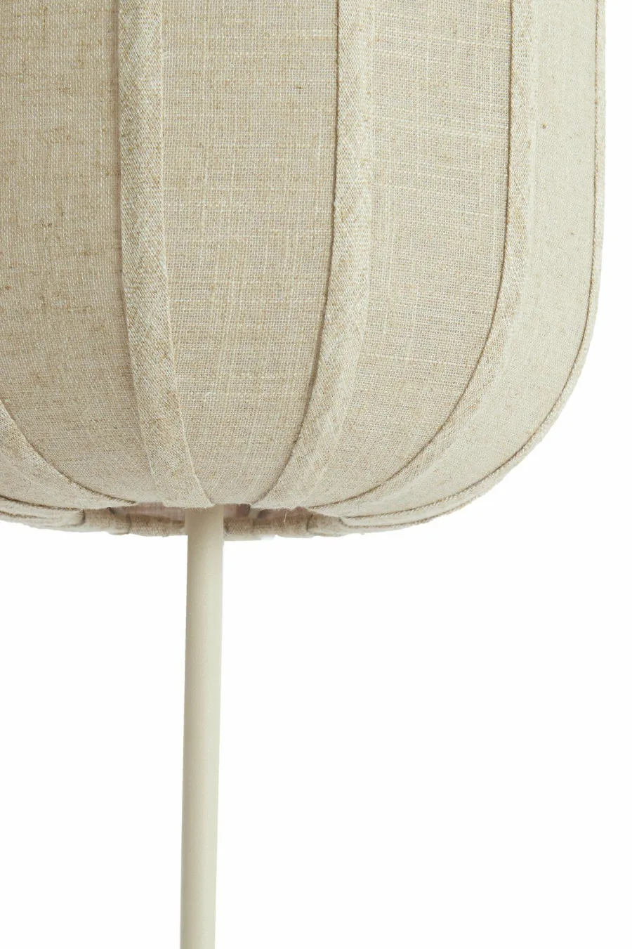 Light en Living Tafellamp SOLUNE Ø25x70 cm – Naturel & Crème | Light & Living Outlet