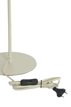 Light en Living Tafellamp SOLUNE Ø25x70 cm – Naturel & Crème | Light & Living Outlet