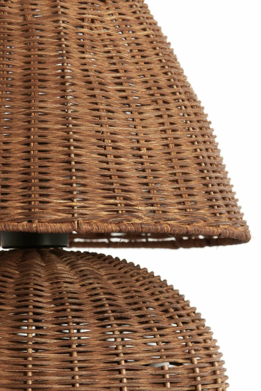 Light en Living Tafellamp Ø27,5x35 cm MAVON rattan donkerbruin