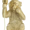 Light en Living Tafellamp aap goud Clearance