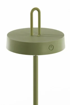 Light en Living Tafellamp LED Ø13x47 cm AMPEHA olijf groen