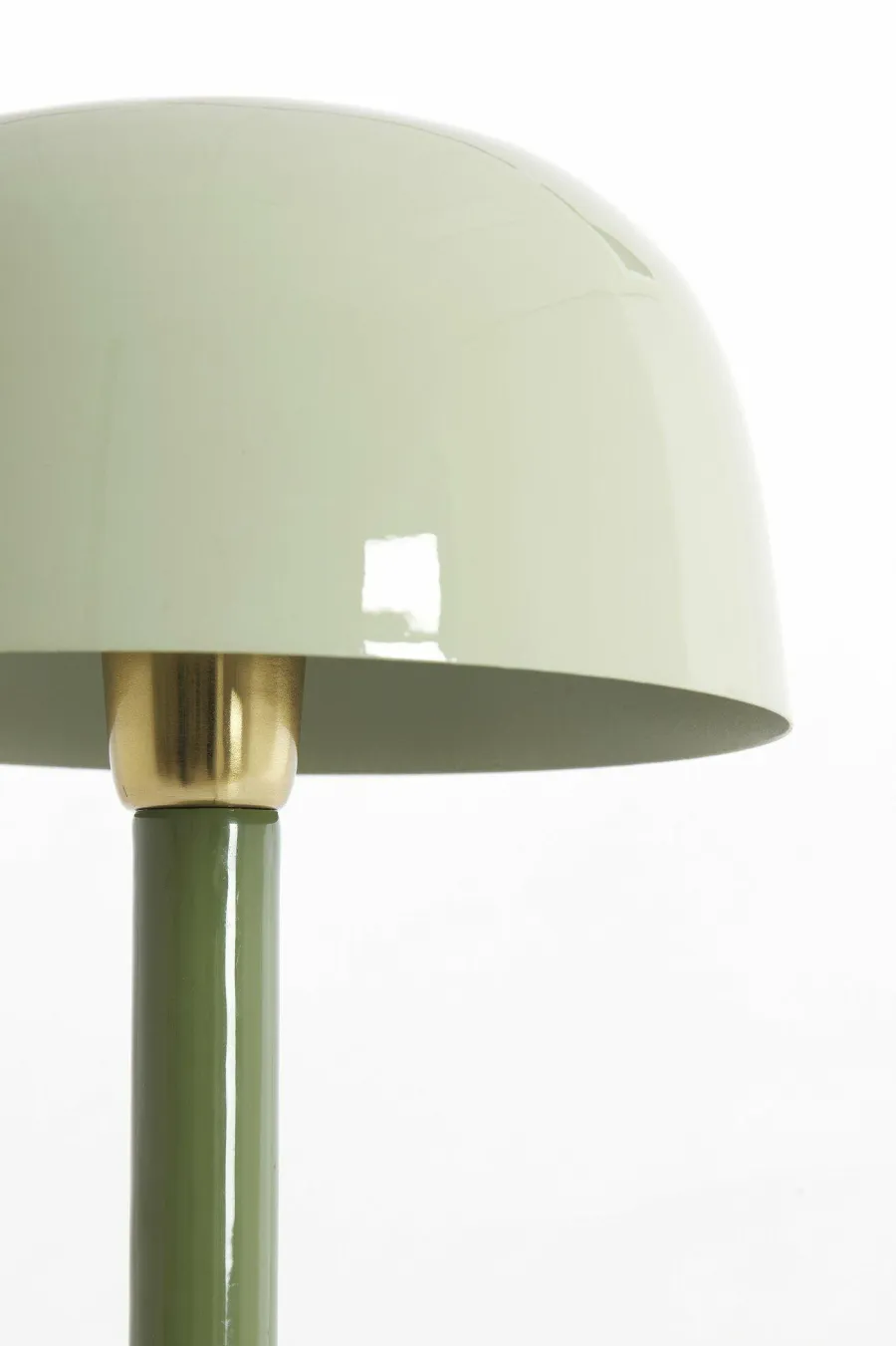 Light en Living Tafellamp Ø30x48 cm MARIVET olijf groen+licht groen Discount