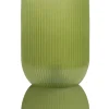 Light en Living Tafellamp LED PHOEBE glas olijfgroen Ø14x27,5 cm New
