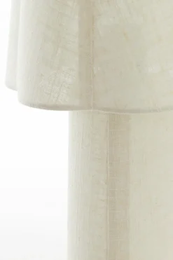 Light en Living Tafellamp Ø25X50 Cm Musaby linnen naturel New