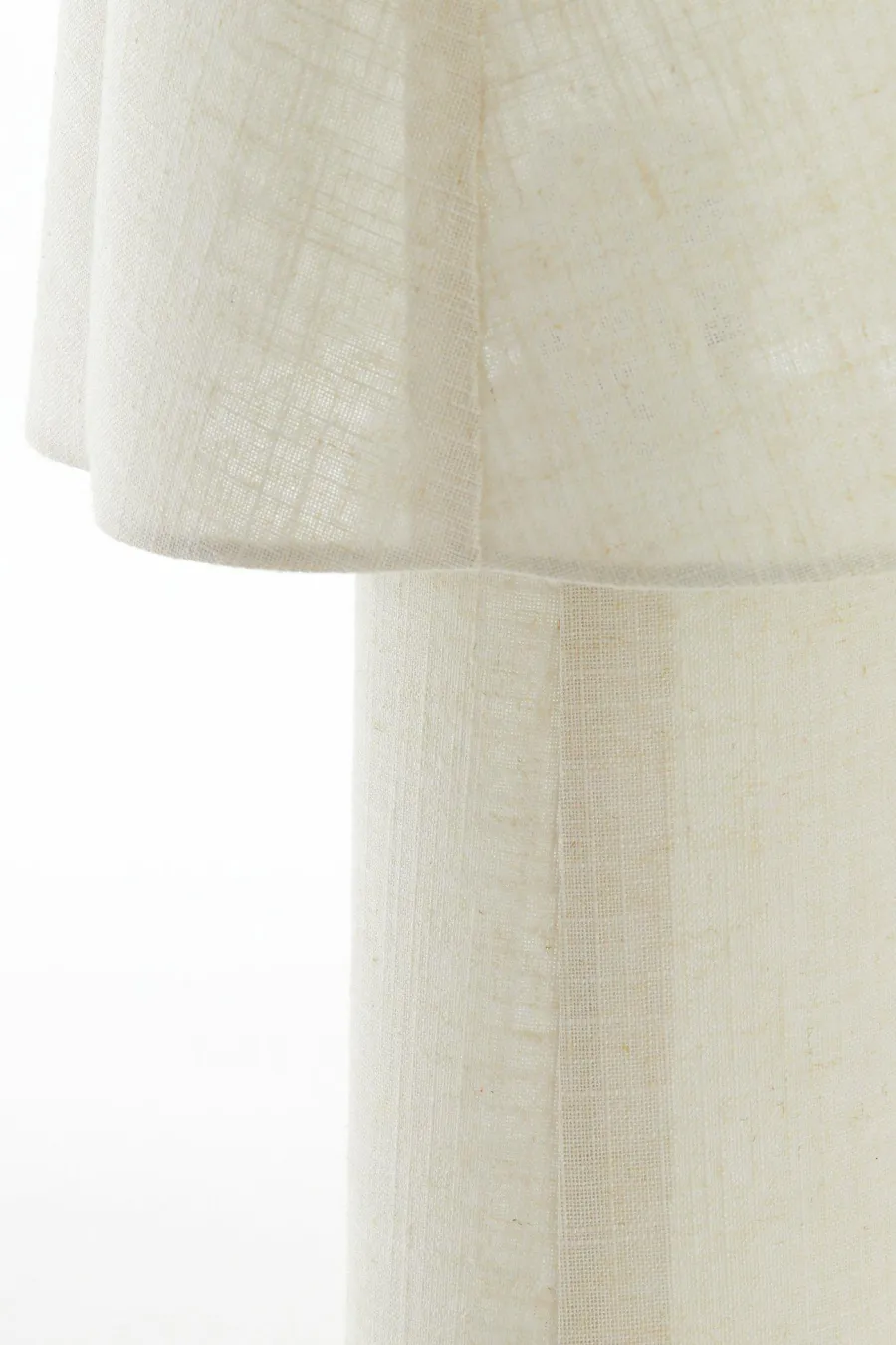 Light en Living Tafellamp Ø25X50 Cm Musaby linnen naturel New