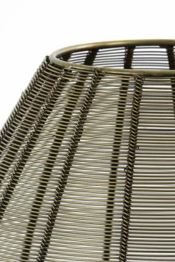 Light en Living Tafellamp Suneko antiek brons - Ø 25 x 34 cm Best