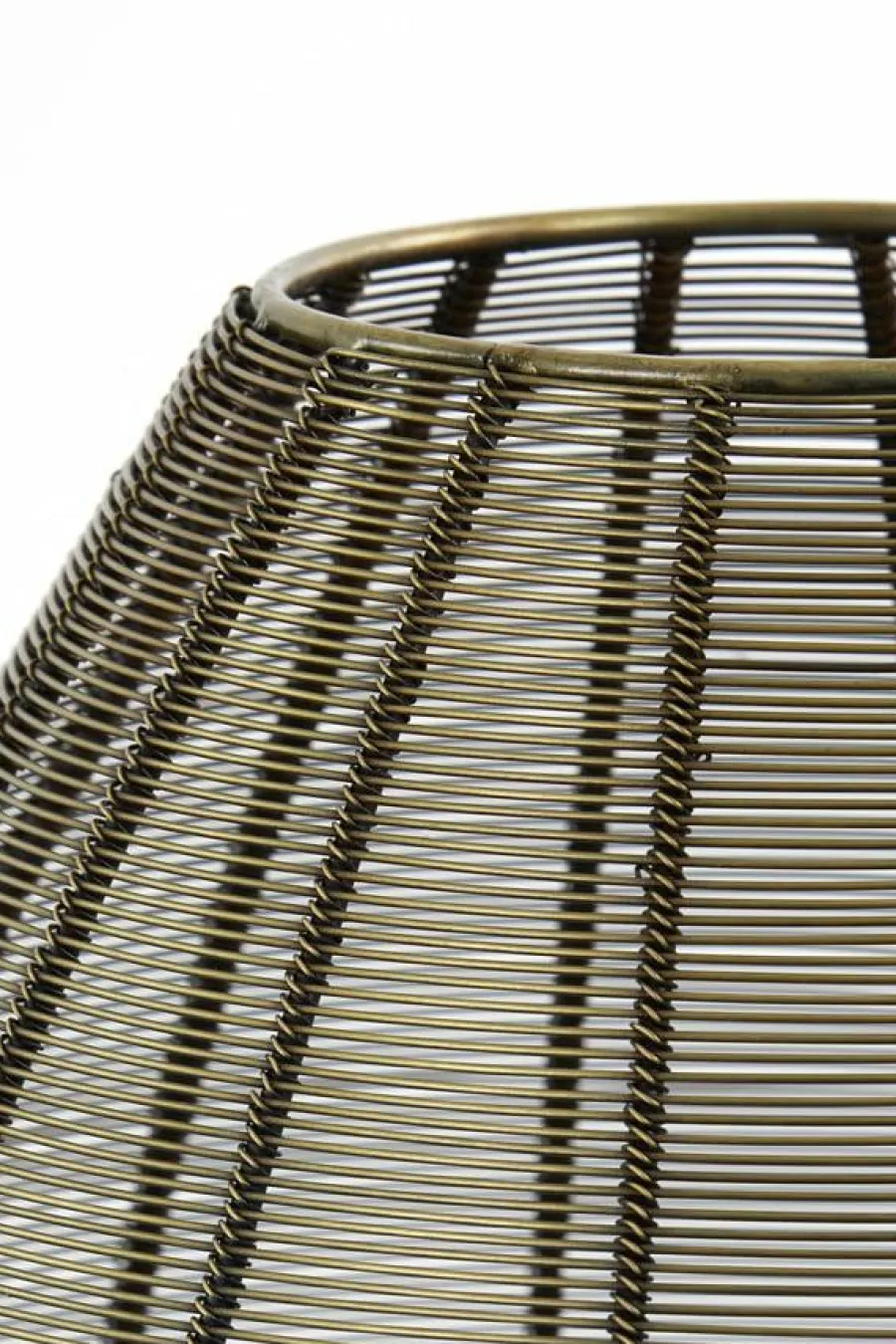 Light en Living Tafellamp Suneko antiek brons - Ø 25 x 34 cm Best