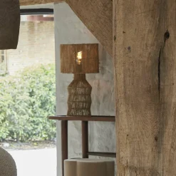 Light en Living Tafellamp Ø28x56 cm TIDEA jute natural Outlet