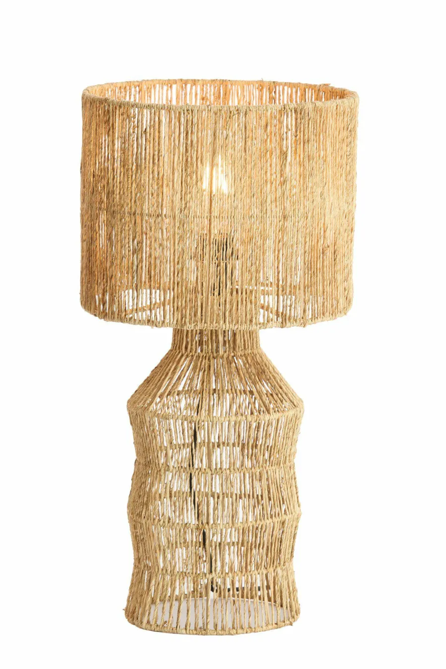 Light en Living Tafellamp Ø28x56 cm TIDEA jute natural Outlet