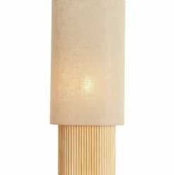 Light en Living Tafellamp 30x20x70 cm LASLO hout natural+linnen naturel Discount