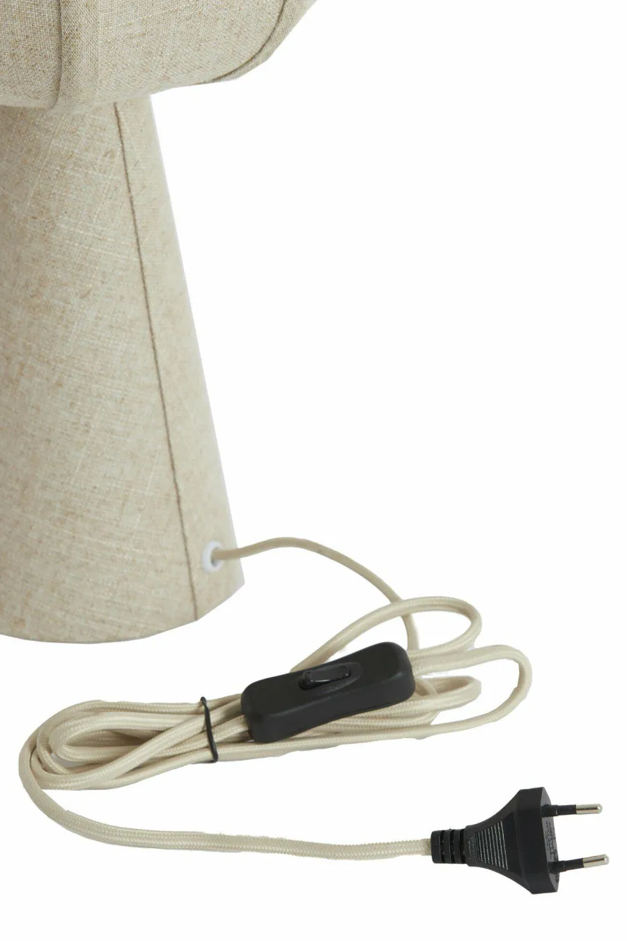 Light en Living Tafellamp Ø23x40 cm SORELLA linnen naturel Outlet