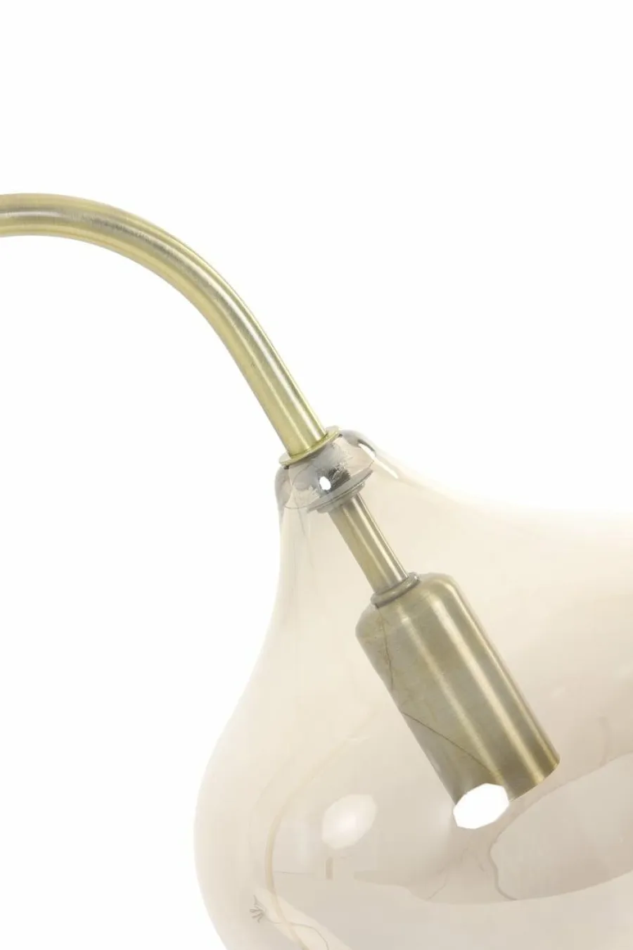 Light en Living Tafellamp RAKEL Antique brass of zwart Online