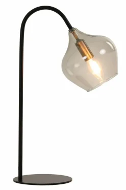 Light en Living Tafellamp RAKEL Antique brass of zwart Online