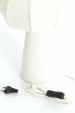 Light en Living Tafellamp Ø23x40 cm SORELLA linnen creme Outlet