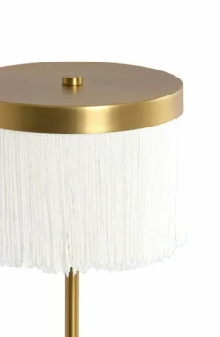 Light en Living Tafellamp LED Ø17x35 cm DINY antiek brons+crème