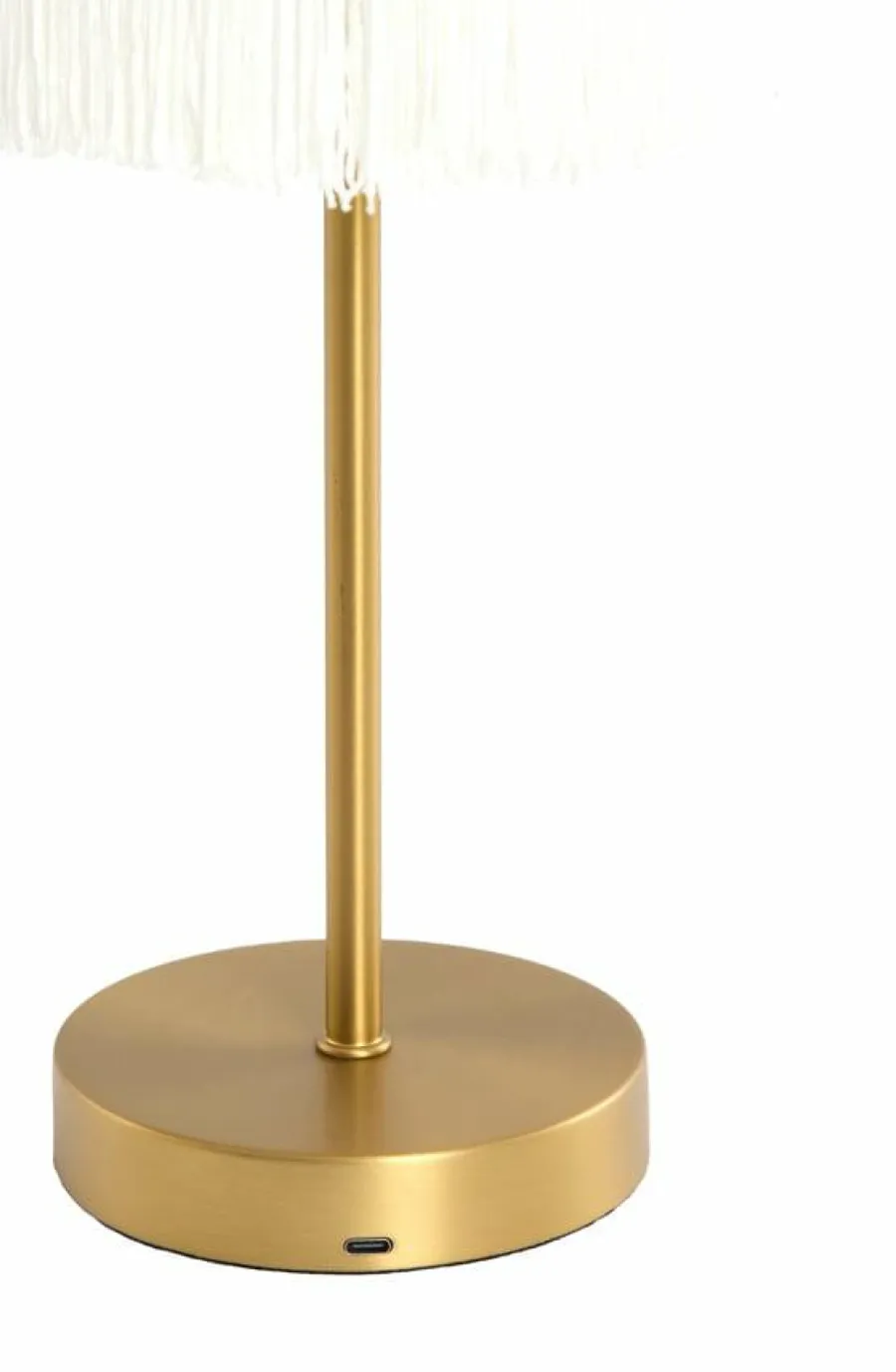 Light en Living Tafellamp LED Ø17x35 cm DINY antiek brons+crème