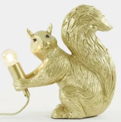 Light en Living Tafellamp E14 22,5x25 cm SQUIRREL goud Hot