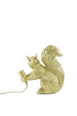 Light en Living Tafellamp E14 22,5x25 cm SQUIRREL goud Hot