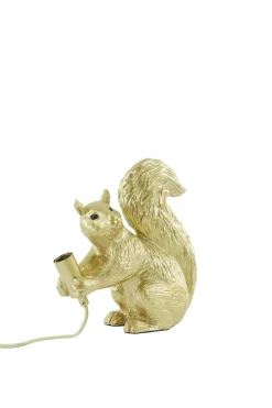 Light en Living Tafellamp E14 22,5x25 cm SQUIRREL goud Hot