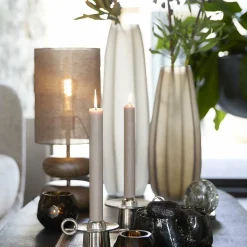 Light en Living Tafellamp Ø22x50,5 cm DANIALO houtprint bruin Discount