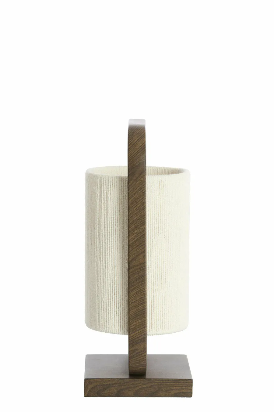 Light en Living Tafellamp 22,5x15x37,5 cm LECCE donkerbruin + touw naturel Hot