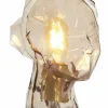 Light en Living Tafellamp Ø20x25 cm HEAD glas bruin vrouw Clearance