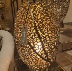 Light en Living Tafellamp SINULA goud - 2 maten Sale