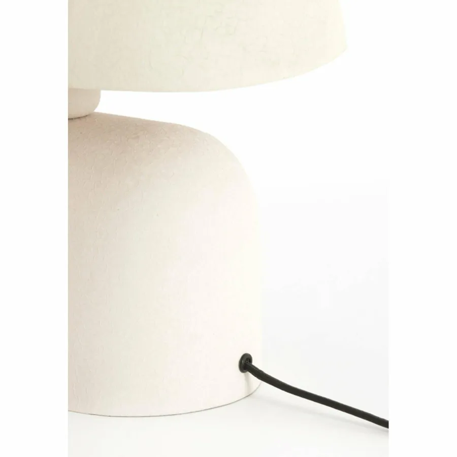Light en Living Tafellamp 34x21x30 cm TODD mat crème Discount