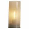 Light en Living Tafellamp LED Ø7x15 cm VAZOLLA glas melk zand Online