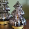 Light en Living Tafellamp LED Ø12x18 cm TREE glas glans donker bruin Best