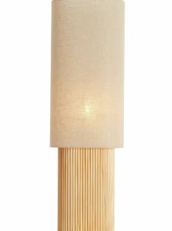 Light en Living Tafellamp 30x20x94 cm LASLO hout natural+linnen naturel Sale