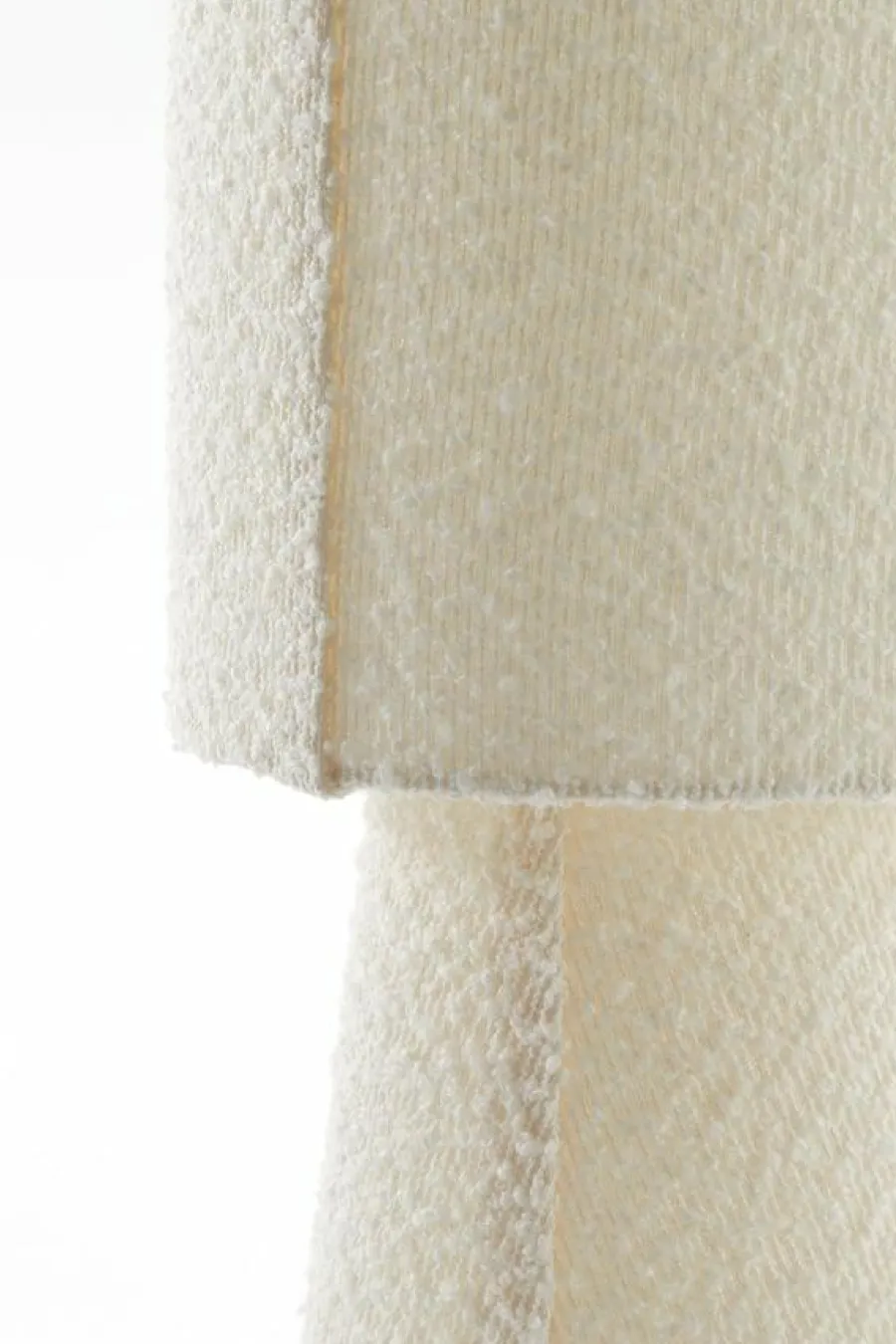 Light en Living Tafellamp Ø20x57,5 cm MICKY bouclé crème Best