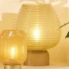 Light en Living Tafellamp LED Ø22x27 cm ALENNA glas groen grijs Outlet