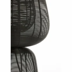 Light en Living Tafellamp Ø24x54 cm ABOSO mat zwart New