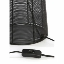 Light en Living Tafellamp Ø24x54 cm ABOSO mat zwart New